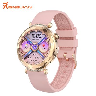 अच्छी कीमत एमोलेड महिला स्मार्ट वॉच बीटी कॉल स्वास्थ्य निगरानी आवाज नियंत्रित के साथ ऑनलाइन