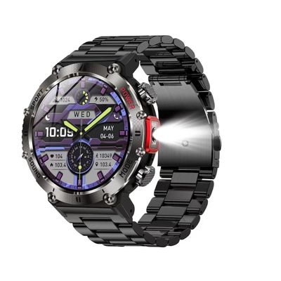 قیمت خوب شارژر بی سیم صفحه گرد ساعت هوشمند NFC موسیقی محلی TWS 7013A6S CPU 400mAh آنلاین