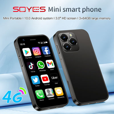 قیمت خوب XS15 دو کارته گوشی های هوشمند کوچک 4G 3+64GB کمپکت با دوربین جلویی آنلاین