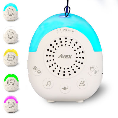 Un buen precio. Máquina de ruido blanco de bloqueo infantil con luz nocturna de cinco colores 30 Sonidos relajantes Función de temporizador en línea