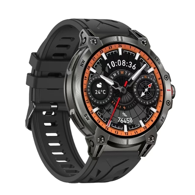 Goede prijs. KC89 Ronde vorm Smart Watch Met Mini Games Hoogpresisie Gezondheid Monitoring Horloge online