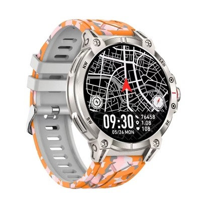 Good price Zinc Alloy Round Shape Calling Smartwatch With Bluetooth And Sports Modes online