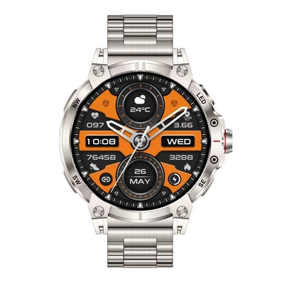 Good price Wireless Charging Round Shape Smart Watch Blood Oxygen Monitoring Watch With AI Assistant online