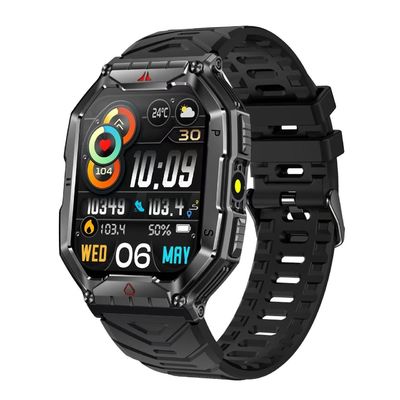 Un buon prezzo. Rimanete connessi e attivi Smart Watch a forma quadrata chiamata Bluetooth Fitness Watch impermeabile in linea