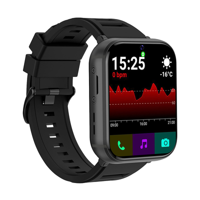 Bom preço. Q668 4G LTE Smart Watch preto 4+64GB 1,99''Ecrã Dual Câmera Quad Core 930mAh Android 9.0 Homens on-line