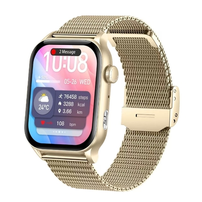 Хорошая цена. 1.53 дюймовые Android Square Smartwatch Поддержка BLE5.3 Магнитное заряжение онлайн