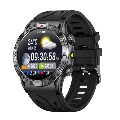 Good price 1.43 Inch GPS Flashlight Smart Watch Health Monitoring 107 Sports Modes Android IOS Sports online