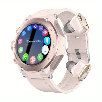 Un buon prezzo. Smart watch TWS impermeabile con musica locale e auricolari wireless per il massimo piacere in linea