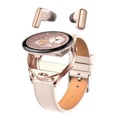 Un buon prezzo. Rimanete connessi TWS Smart Watch Auricolari wireless Bluetooth Auricolare Smartwatch in linea