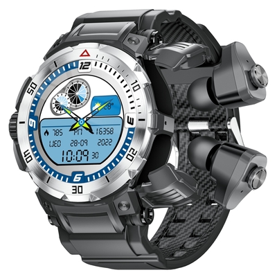 Harga yang bagus Full Touch Screen TWS Smart Watch Ledakan Buktinya Kaca IP67 Waterproof Fitness Watch on line