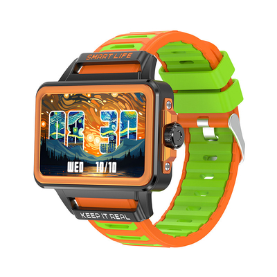Harga yang bagus 1.57 inci TFT HD Screen Square Fitness Watch S666 Untuk IOS Dan Android on line
