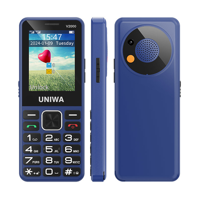 قیمت خوب 2.4 اینچ صفحه نمایش IPS گوشی موبایل برای سالمندان باتری 1700mAh گوشی موبایل فرد مسن آنلاین
