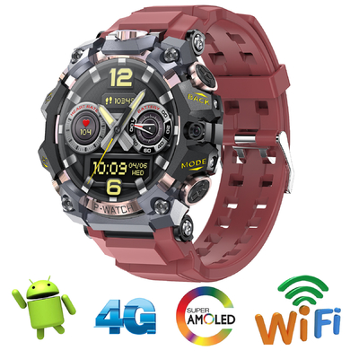 ราคาดี ชมาร์ทวอช 4G Outdoor ชมาร์ทวอช ฟิตเนสทราคเกอร์ แอนดรอยด์ 8.1 OS ด้วยแบนด์ความถี่โลก ออนไลน์
