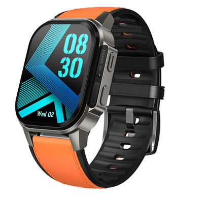 Un buon prezzo. Slot per schede SIM 4G Smart Watch V4.2 BLE Bluetooth Android Sport Watch Strap di silicone in linea
