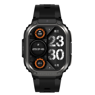 DM63 Stemassistenten 4G LTE Smart Watch 2.13'' HD Screen Activity Monitoring