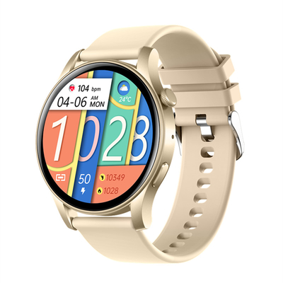 ราคาดี AI Voice Assistant รอบ Smartwatch Android โทรศัพท์และการติดตามสุขภาพด้วยบลูทูธ ออนไลน์