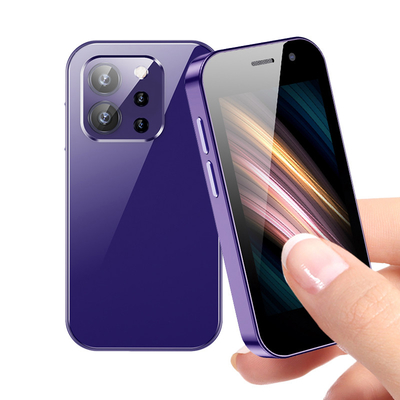 अच्छी कीमत यूरोपीय संघ संस्करण छोटा 4G एंड्रॉयड फोन XS15 PRO 3.0'' 2000mAh हल्के लंबे समय तक चलने वाला ऑनलाइन