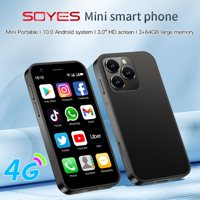 अच्छी कीमत XS15 डुअल कार्ड छोटे 4G स्मार्टफोन 3+64GB फ्रंट कैमरा के साथ कॉम्पैक्ट ऑनलाइन
