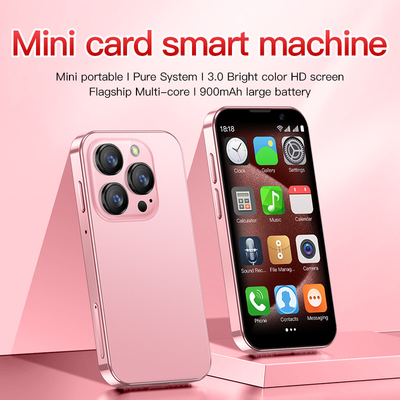Good price 3.0''Mini Phone 2+16GB Bluetooth 4.0 Face Recognition Dual SIM Classic style XS18 Pro 3G online
