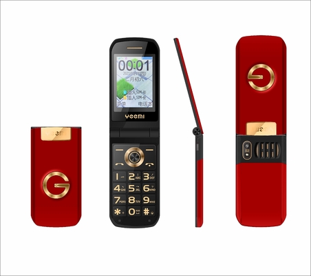 Un bon prix. YEEMI G9000 Flip Téléphone mobile 2.6'écran clavier carte SIM double lampe de poche voix magique en ligne