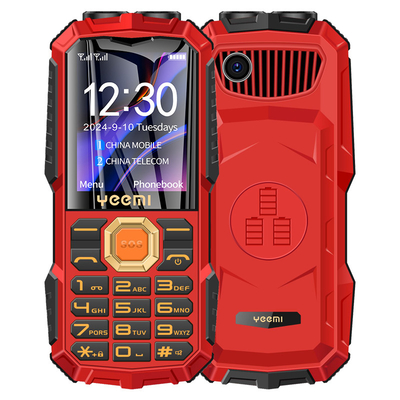 YEEMI Q7 GSM 2G Funkcjonalny telefon Duże przyciski 1.77''Display Dual SIM 2400mAh latarka