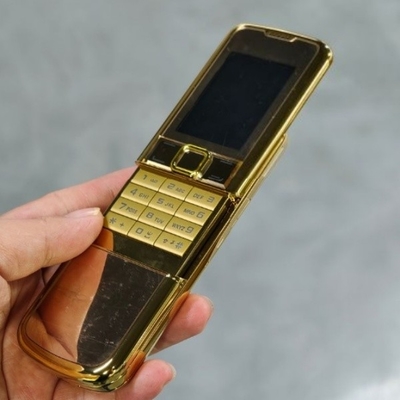 2G GSM Dual SIM Bluetooth Baru Klasik 8800 Slider Ponsel 2.4 inci Layar