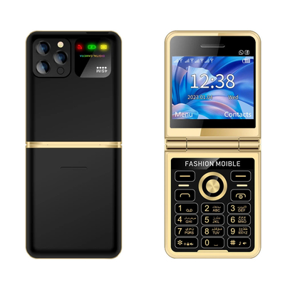 P20 Składany 2,4' HD Ekran Cztery SIM Dial Bluetooth LED latarka Super Thin Feature Phone