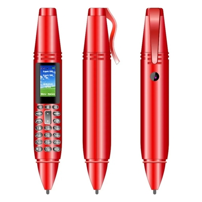 Хорошая цена. AK007 Мини мобильный телефон 0,96 дюйма OLED дисплей Беспроводное FM радио ручка стиль 2G Телефон онлайн