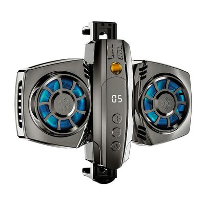 Good price K4 Mobile Phone Radiator Semiconductor Temperature Display Dual Cooling Fans online