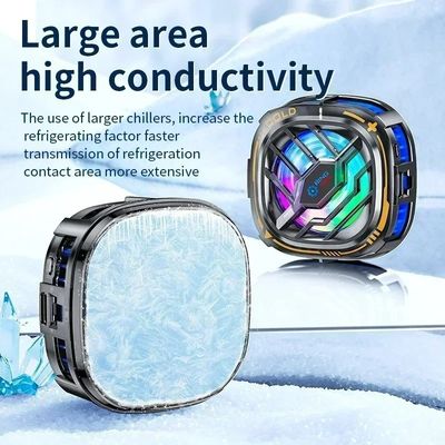 Good price Mobile Phone Semiconductor Magnetic Back-clip Universal Cooling Radiator X76 online