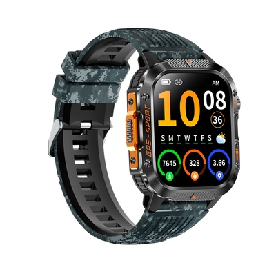 قیمت خوب FitCloudPro ساعت هوشمند سازگار با GPS با 23 زبان و 30 متر ضد آب برای ردیابی تناسب اندام آنلاین
