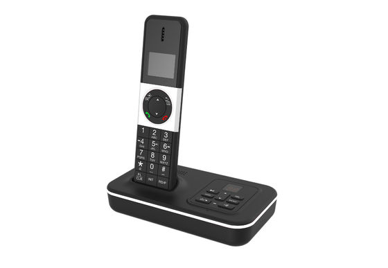 Хорошая цена. D1002B Cordless Phone System Expandable High Contrast Display Handset Expandable Hands Free онлайн