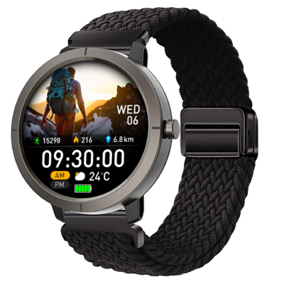 Goede prijs. Smart Watch 5ATM Waterdicht GPS Ingebouwd Dual-band GNSS 466*466 Compass Militaire Bluetooth-oproep online