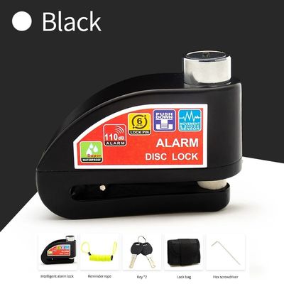 Dobra cena. Motoryzacja Bicycle Lock Alarm Bezpieczeństwo Ochrona Padlock Disc Aluminium Alloy Anty-Theft w Internecie