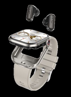 Dobra cena. T99 TWS Smartwatch bezprzewodowy 2,02 cala IPS 320x385 BT5.0 Bluetooth Połączenie IP67 wodoodporny 300mAh w Internecie