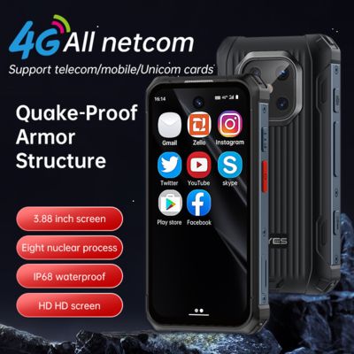 MAXO Rugged Smartphone IP68 Mini Waterproof 3.88 ''  IPS Android12 6+128GB 3000mAh