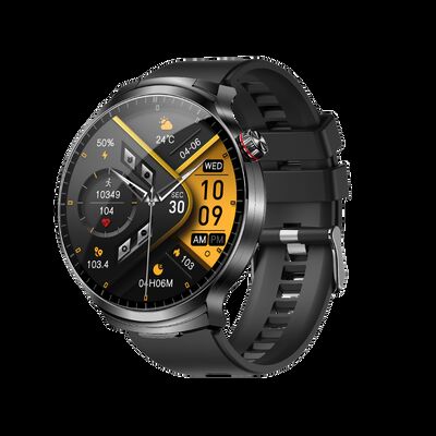 Goede prijs. 2-in-1 Smartwatch Geïntegreerd met Draadloze Oordopjes en Uitgerust met Hartslagmeting online