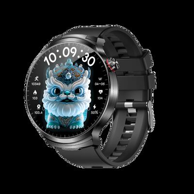 Un buen precio. T100 BT llamada inalámbrica 2 en 1 TWS auricular Fitness Tracker AI cancelación de ruido auriculares de música en línea