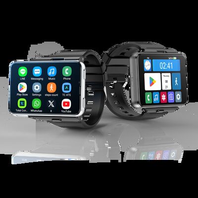 Un buen precio. Reloj inteligente 4G con Bluetooth 50 GPS Plus Go Sensor de frecuencia cardíaca y correa de silicona en línea